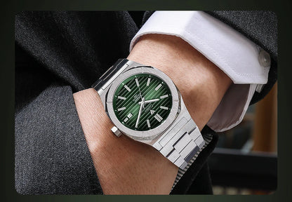 Cadisen Automatik Taucheruhr – Retro Luxury Diver, MIYOTA 8215, 100M wasserdicht, Saphirglas | Zeyra | Versand aus D