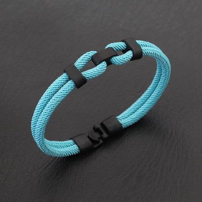 Herren Rope Armband – Geflochtenes 4mm Milan Seilarmband, 6 Farben, Casual & Maskulin | Zeyra | Versand aus D