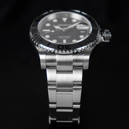 Cronos Sub Diver Automatik Herrenuhr – PT5000, Edelstahl, Keramiklünette, 200M wasserdicht | Zeyra | Versand aus D