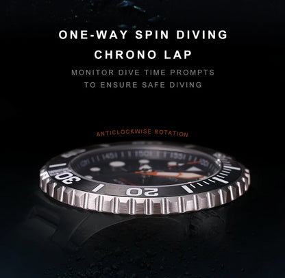 Cadisen Aqua Diver 2024 – Luxus-Automatik Herrenuhr, NH35A, 100M wasserdicht, Luminous | Zeyra | Versand aus D