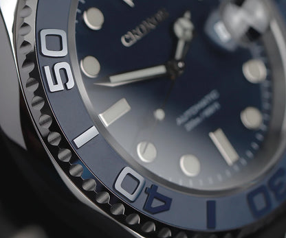 Cronos Sub Diver Automatik Herrenuhr – PT5000, Edelstahl, Keramiklünette, 200M wasserdicht | Zeyra | Versand aus D