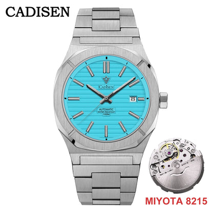 Cadisen Automatik Taucheruhr – Retro Luxury Diver, MIYOTA 8215, 100M wasserdicht, Saphirglas | Zeyra | Versand aus D