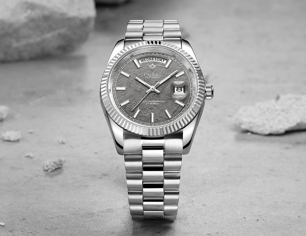 Cadisen DD40 Automatik Herrenuhr – Luxusdesign, MIYOTA 8285, AR-Saphirglas, 100M wasserdicht | Zeyra | Versand aus D
