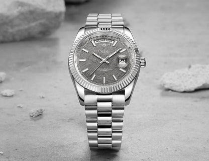 Cadisen DD40 Automatik Herrenuhr – Luxusdesign, MIYOTA 8285, AR-Saphirglas, 100M wasserdicht | Zeyra | Versand aus D