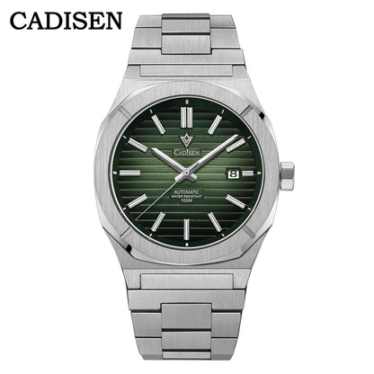 Cadisen Automatik Taucheruhr – Retro Luxury Diver, MIYOTA 8215, 100M wasserdicht, Saphirglas | Zeyra | Versand aus D