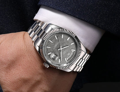 Cadisen DD40 Automatik Herrenuhr – Luxusdesign, MIYOTA 8285, AR-Saphirglas, 100M wasserdicht | Zeyra | Versand aus D