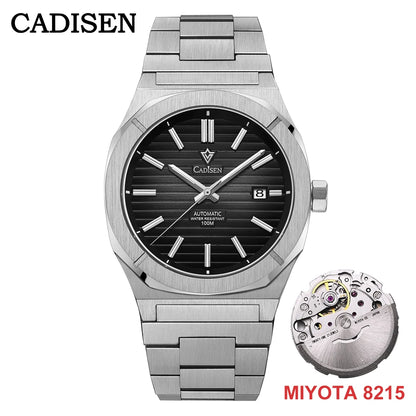 Cadisen Automatik Taucheruhr – Retro Luxury Diver, MIYOTA 8215, 100M wasserdicht, Saphirglas | Zeyra | Versand aus D