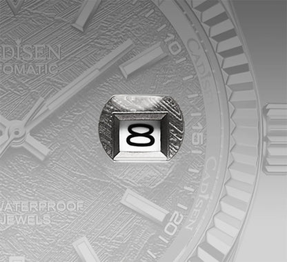 Cadisen DD40 Automatik Herrenuhr – Luxusdesign, MIYOTA 8285, AR-Saphirglas, 100M wasserdicht | Zeyra | Versand aus D