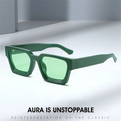 KLASSNUM 2025 Designer Sonnenbrille – Quadratischer Rahmen, Retro Trend, UV400 Schutz, Unisex | Zeyra | Versand aus D