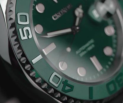 Cronos Sub Diver Automatik Herrenuhr – PT5000, Edelstahl, Keramiklünette, 200M wasserdicht | Zeyra | Versand aus D