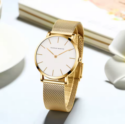 Damen Armbanduhr – Verschiedene Farben Mesh Uhr mit Armband | Japanisches Quarzwerk | Zeyra® | Versand aus DE