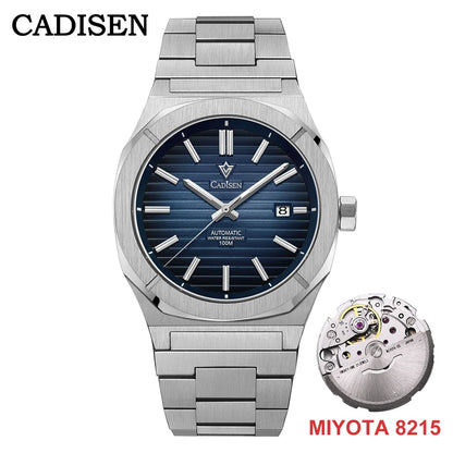 Cadisen Automatik Taucheruhr – Retro Luxury Diver, MIYOTA 8215, 100M wasserdicht, Saphirglas | Zeyra | Versand aus D