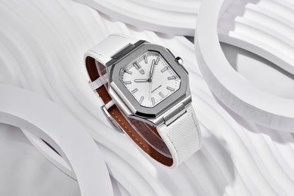 Pagani Design 2025 Quarzuhr Herren – Luxus-Design, VH31, AR-Saphirglas, Lederarmband, Luminous | Zeyra | Versand aus D
