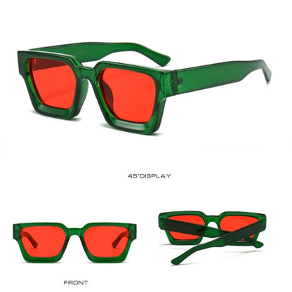 KLASSNUM 2025 Designer Sonnenbrille – Quadratischer Rahmen, Retro Trend, UV400 Schutz, Unisex | Zeyra | Versand aus D