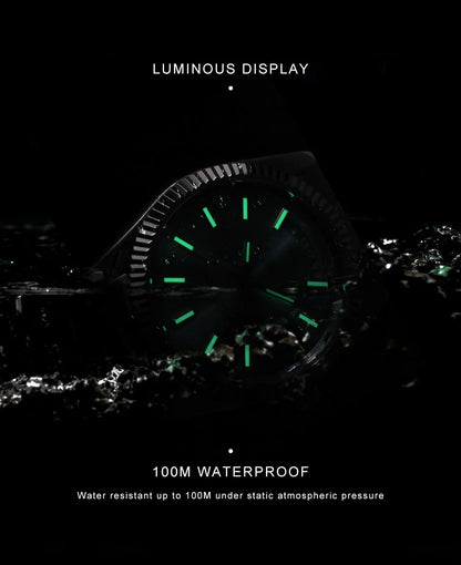 Cadisen DD40 Automatik Herrenuhr – Luxusdesign, MIYOTA 8285, AR-Saphirglas, 100M wasserdicht | Zeyra | Versand aus D