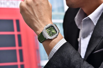 Pagani Design 2025 Quarzuhr Herren – Luxus-Design, VH31, AR-Saphirglas, Lederarmband, Luminous | Zeyra | Versand aus D