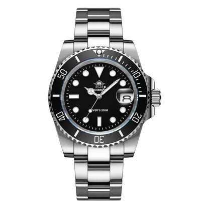ADDIESDIVE Herren Edelstahl Uhr – Business & Sport Chronograph | Waterproof Quartz Watch | Zeyra® | Luxus für Alltag & Freizeit