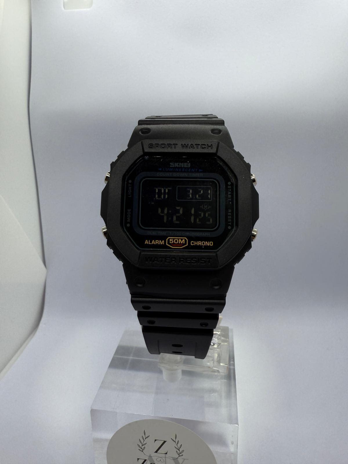Zeyra ShadowTact – Digitale Tactical-Uhr im Camouflage-Design | 50M Wasserdicht | Alarm & Chrono | Robust & Outdoor-tauglich | Versand aus DE