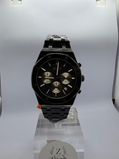 Zeyra RoyalChrono – Luxus-Chrono-Armbanduhr im Royal-Oak-Design | Gold & Silber Varianten | Edelstahlarmband | Quarzwerk | Versand aus DE