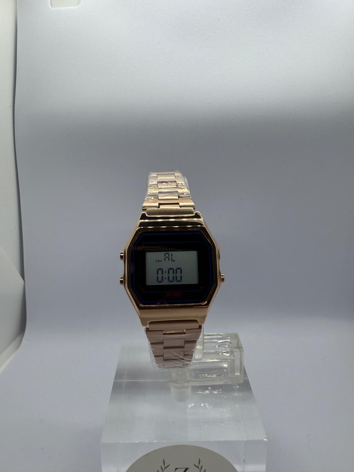 Zeyra Steel Retro – Unisex Digitaluhr mit Metallarmband | Zeyra | Versand aus DE