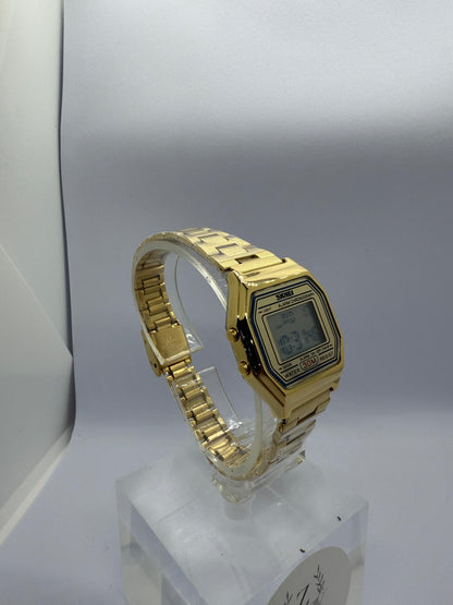 Zeyra Steel Retro – Unisex Digitaluhr mit Metallarmband | Zeyra | Versand aus DE